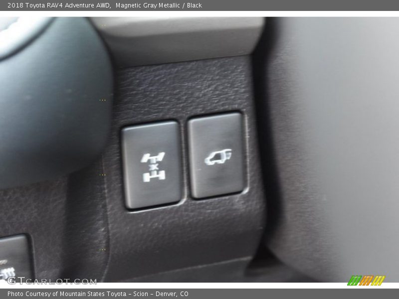 Magnetic Gray Metallic / Black 2018 Toyota RAV4 Adventure AWD
