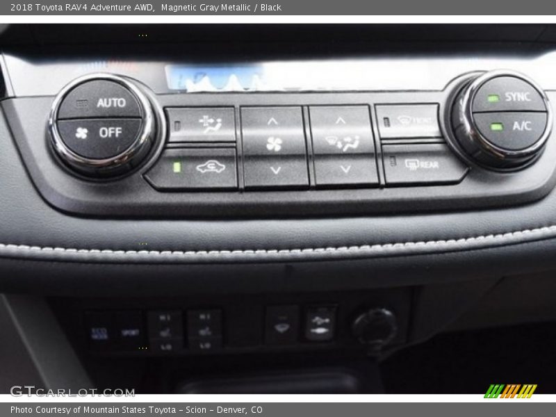 Magnetic Gray Metallic / Black 2018 Toyota RAV4 Adventure AWD