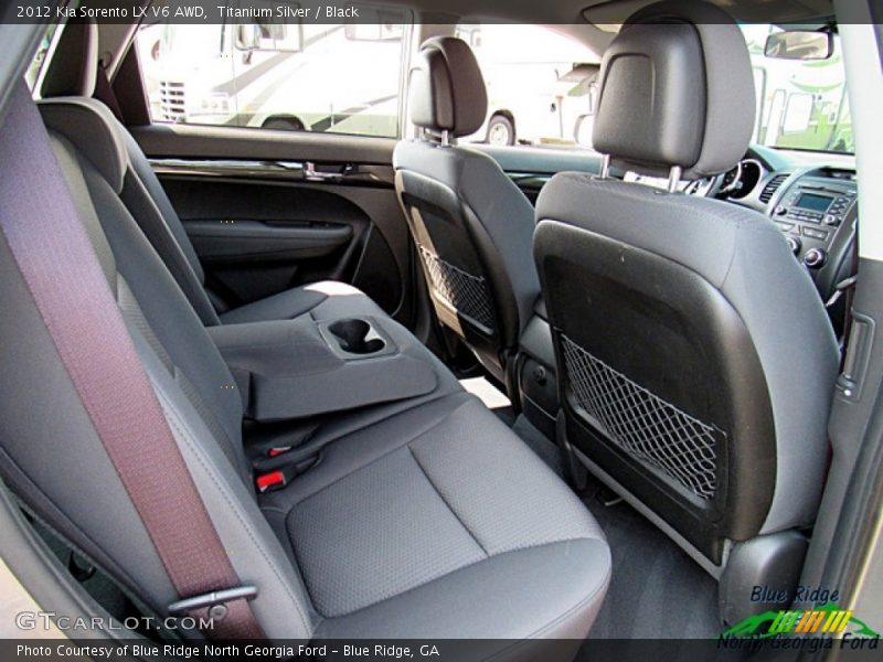 Titanium Silver / Black 2012 Kia Sorento LX V6 AWD
