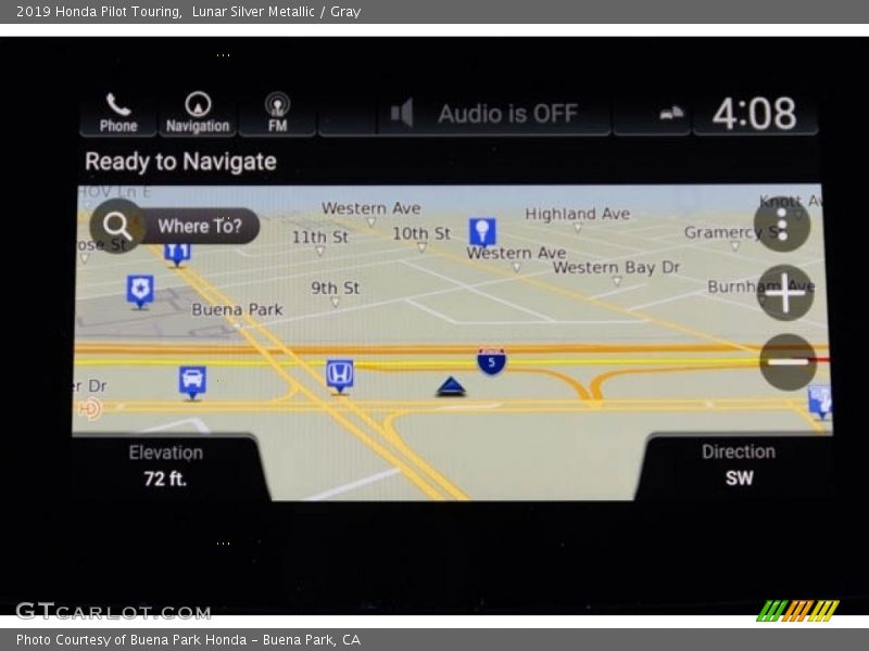 Navigation of 2019 Pilot Touring
