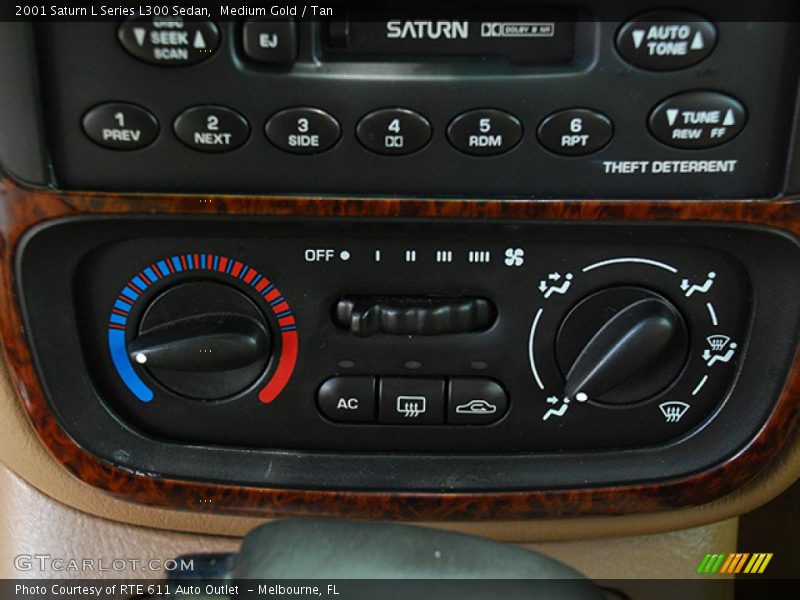 Medium Gold / Tan 2001 Saturn L Series L300 Sedan