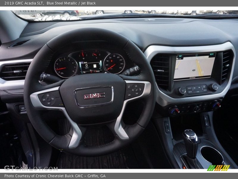 Dashboard of 2019 Acadia SLT