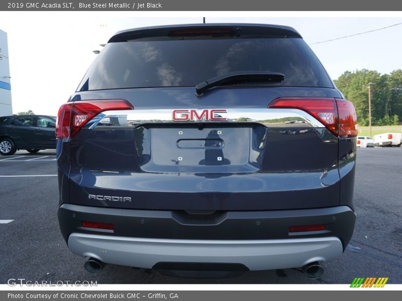 Blue Steel Metallic / Jet Black 2019 GMC Acadia SLT