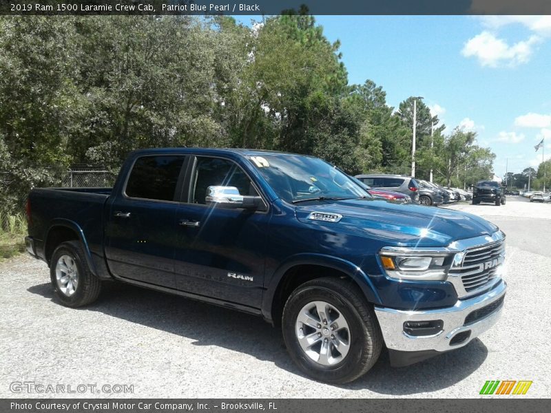  2019 1500 Laramie Crew Cab Patriot Blue Pearl