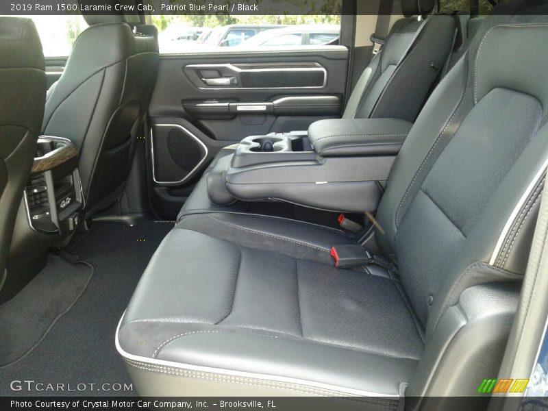 Rear Seat of 2019 1500 Laramie Crew Cab