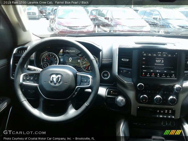 Dashboard of 2019 1500 Laramie Crew Cab