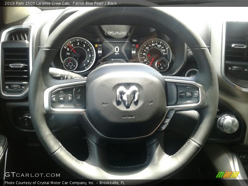  2019 1500 Laramie Crew Cab Steering Wheel