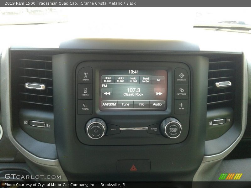 Granite Crystal Metallic / Black 2019 Ram 1500 Tradesman Quad Cab