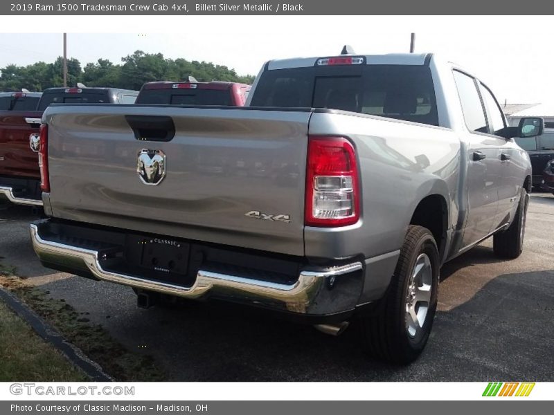 Billett Silver Metallic / Black 2019 Ram 1500 Tradesman Crew Cab 4x4