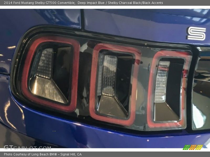Deep Impact Blue / Shelby Charcoal Black/Black Accents 2014 Ford Mustang Shelby GT500 Convertible