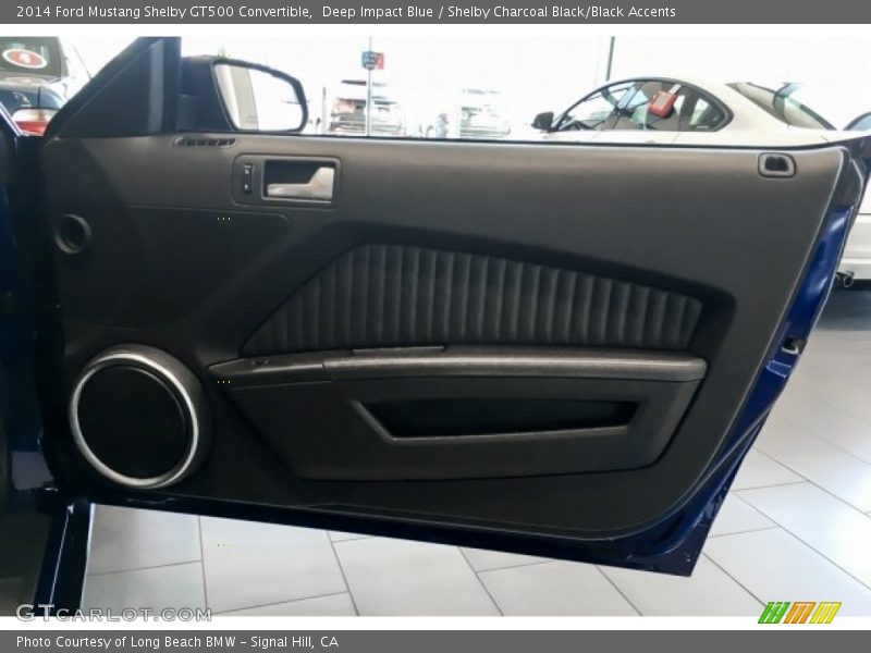 Deep Impact Blue / Shelby Charcoal Black/Black Accents 2014 Ford Mustang Shelby GT500 Convertible