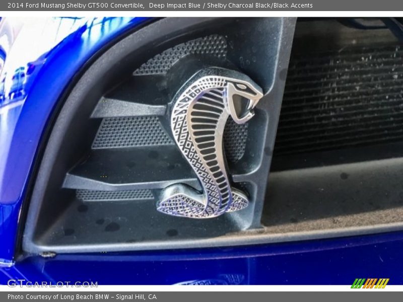 Deep Impact Blue / Shelby Charcoal Black/Black Accents 2014 Ford Mustang Shelby GT500 Convertible