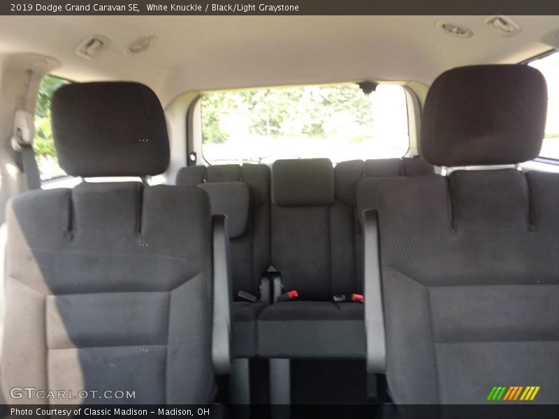 White Knuckle / Black/Light Graystone 2019 Dodge Grand Caravan SE