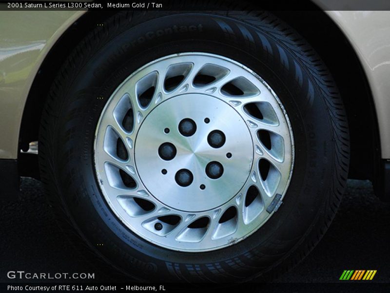 Medium Gold / Tan 2001 Saturn L Series L300 Sedan
