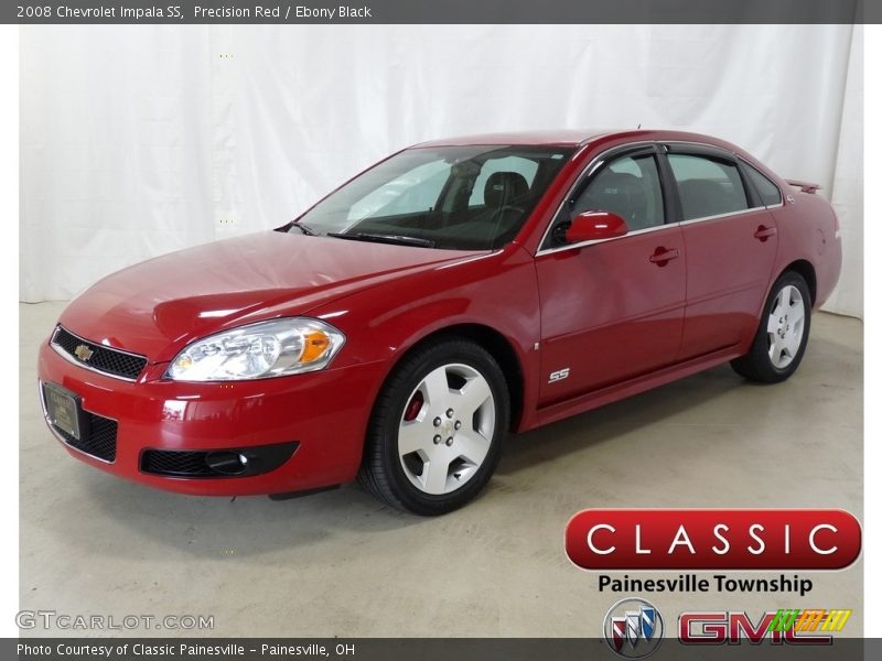 Precision Red / Ebony Black 2008 Chevrolet Impala SS