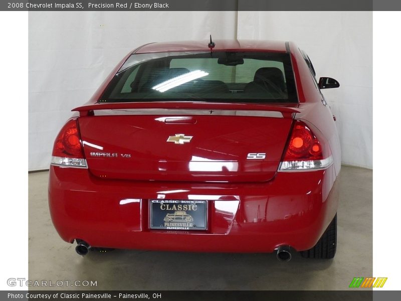 Precision Red / Ebony Black 2008 Chevrolet Impala SS