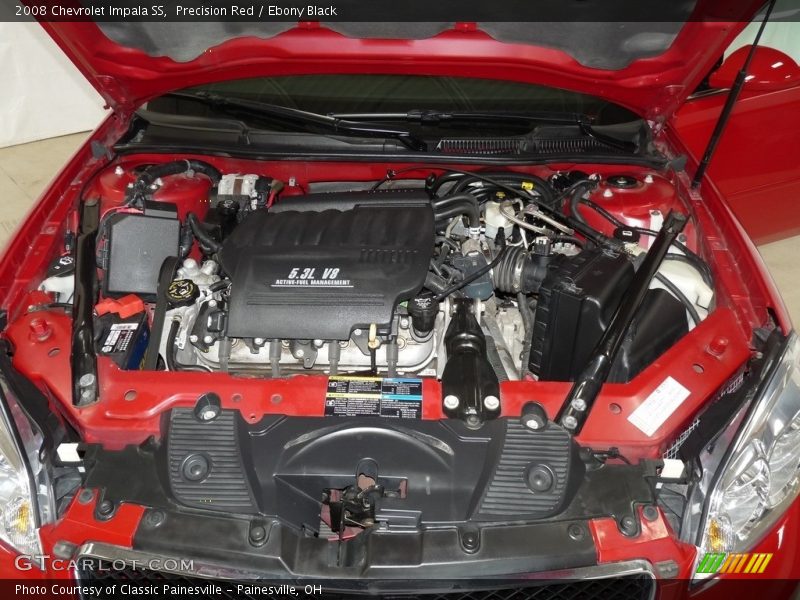 Precision Red / Ebony Black 2008 Chevrolet Impala SS