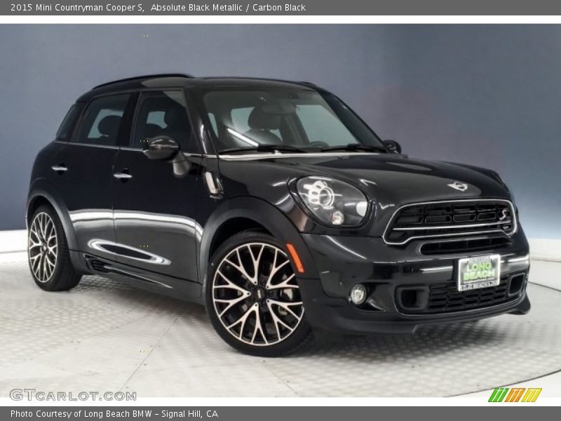 Absolute Black Metallic / Carbon Black 2015 Mini Countryman Cooper S