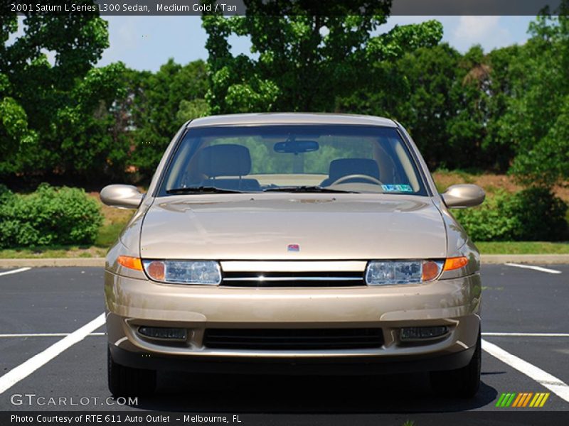 Medium Gold / Tan 2001 Saturn L Series L300 Sedan