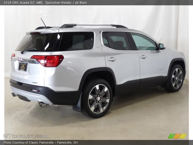 Quicksilver Metallic / Jet Black 2018 GMC Acadia SLT AWD