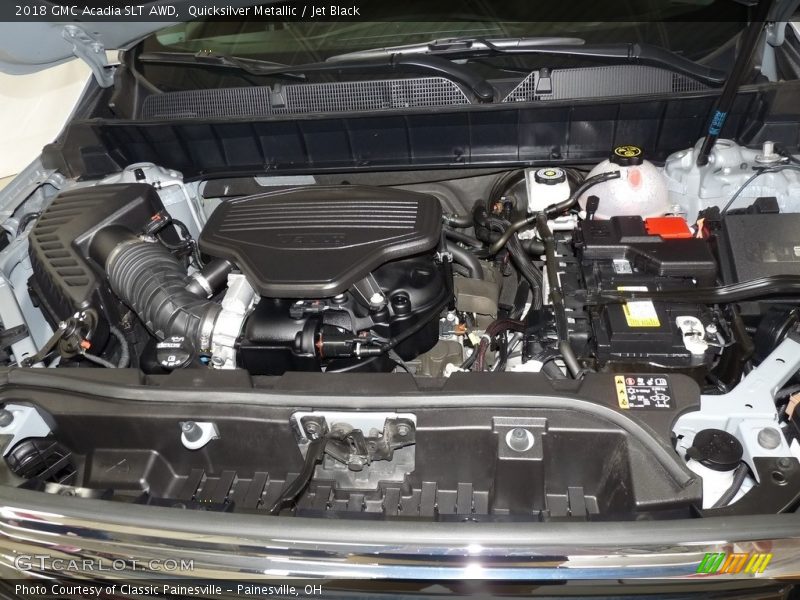 Quicksilver Metallic / Jet Black 2018 GMC Acadia SLT AWD