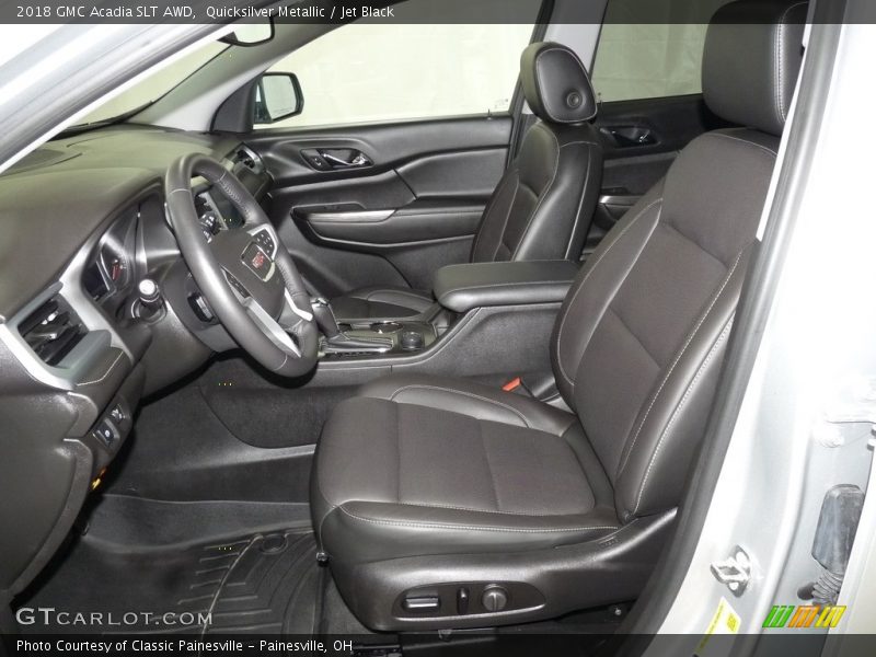 Quicksilver Metallic / Jet Black 2018 GMC Acadia SLT AWD
