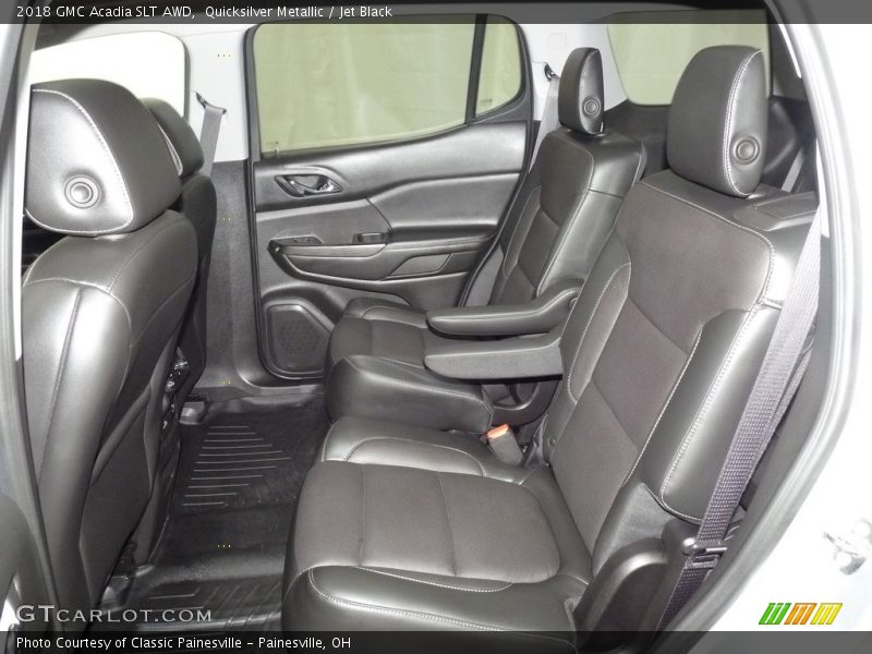 Quicksilver Metallic / Jet Black 2018 GMC Acadia SLT AWD
