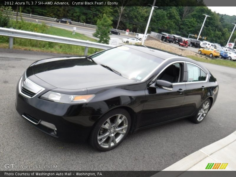 Crystal Black Pearl / Ebony 2012 Acura TL 3.7 SH-AWD Advance