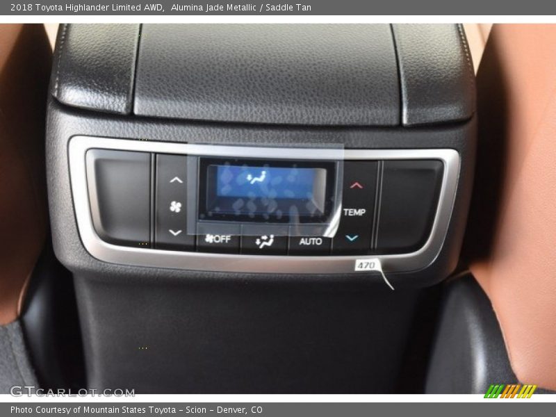 Alumina Jade Metallic / Saddle Tan 2018 Toyota Highlander Limited AWD