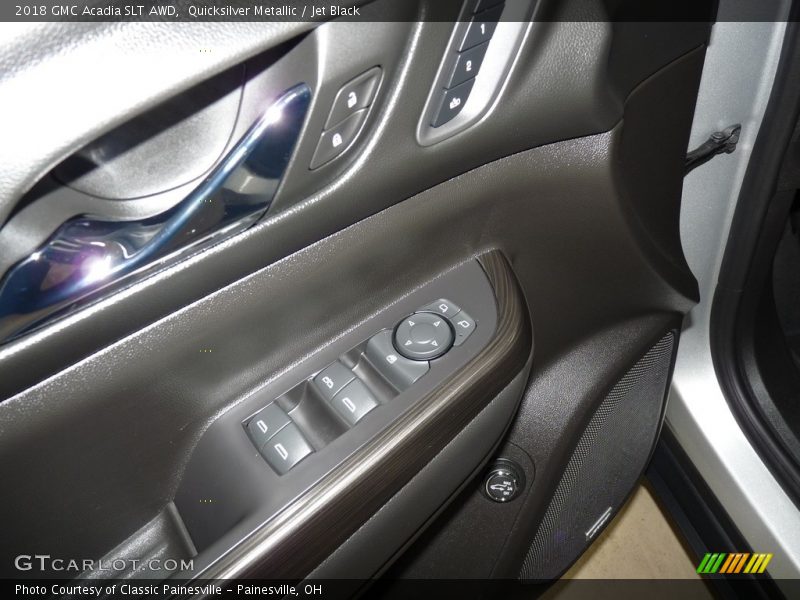 Quicksilver Metallic / Jet Black 2018 GMC Acadia SLT AWD