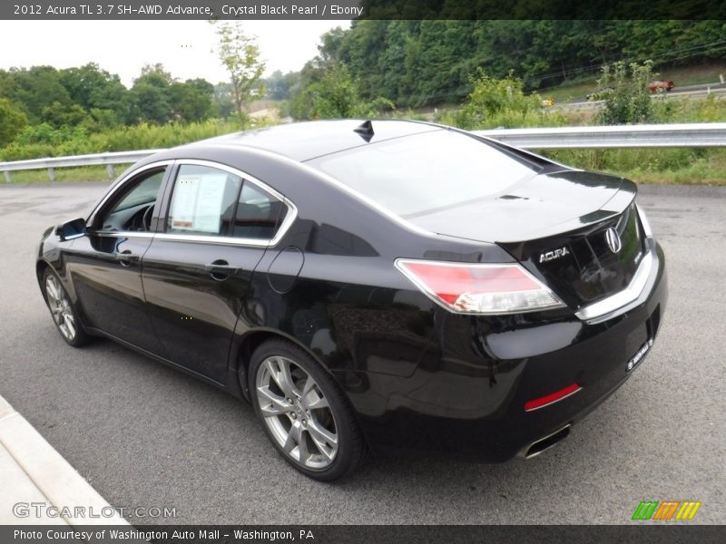 Crystal Black Pearl / Ebony 2012 Acura TL 3.7 SH-AWD Advance