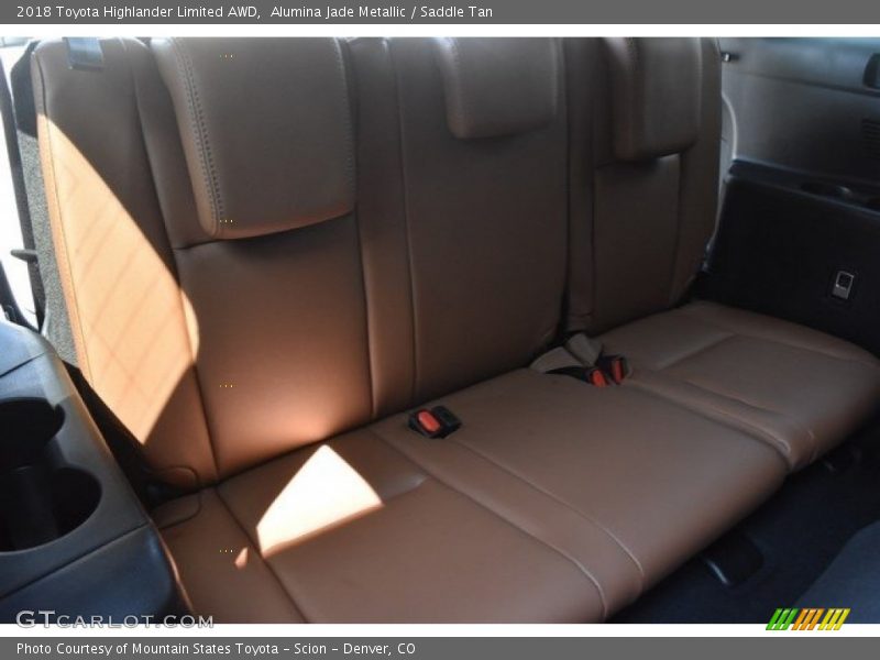 Alumina Jade Metallic / Saddle Tan 2018 Toyota Highlander Limited AWD