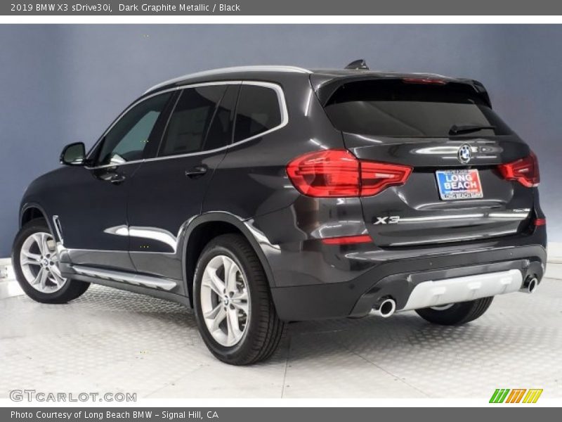 Dark Graphite Metallic / Black 2019 BMW X3 sDrive30i