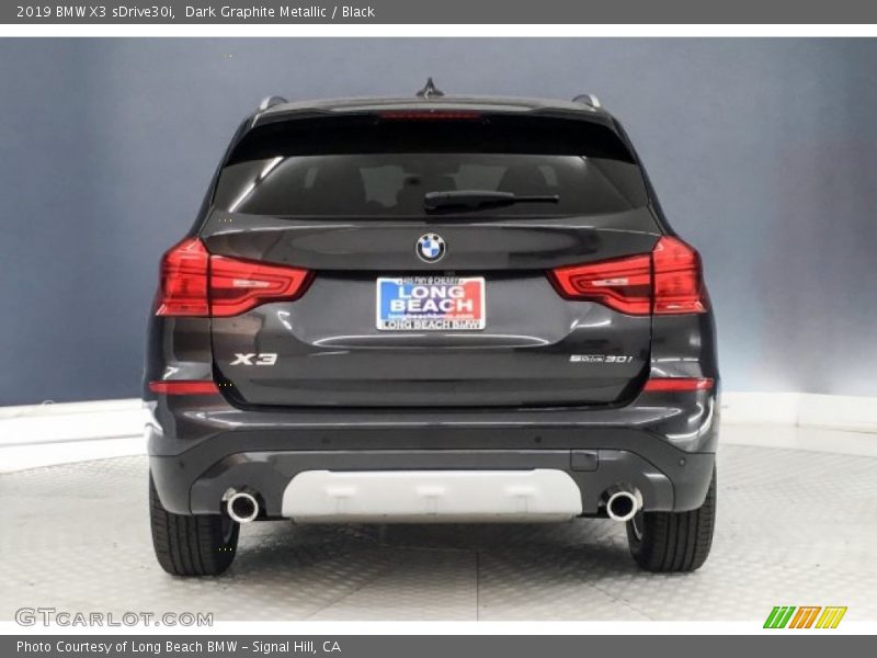 Dark Graphite Metallic / Black 2019 BMW X3 sDrive30i