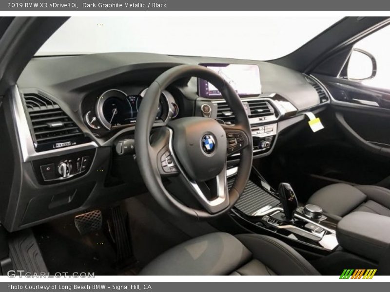 Dark Graphite Metallic / Black 2019 BMW X3 sDrive30i