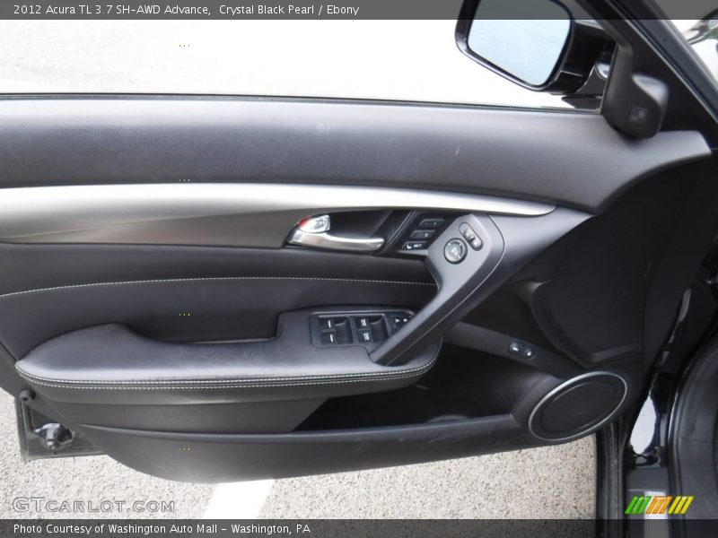 Crystal Black Pearl / Ebony 2012 Acura TL 3.7 SH-AWD Advance