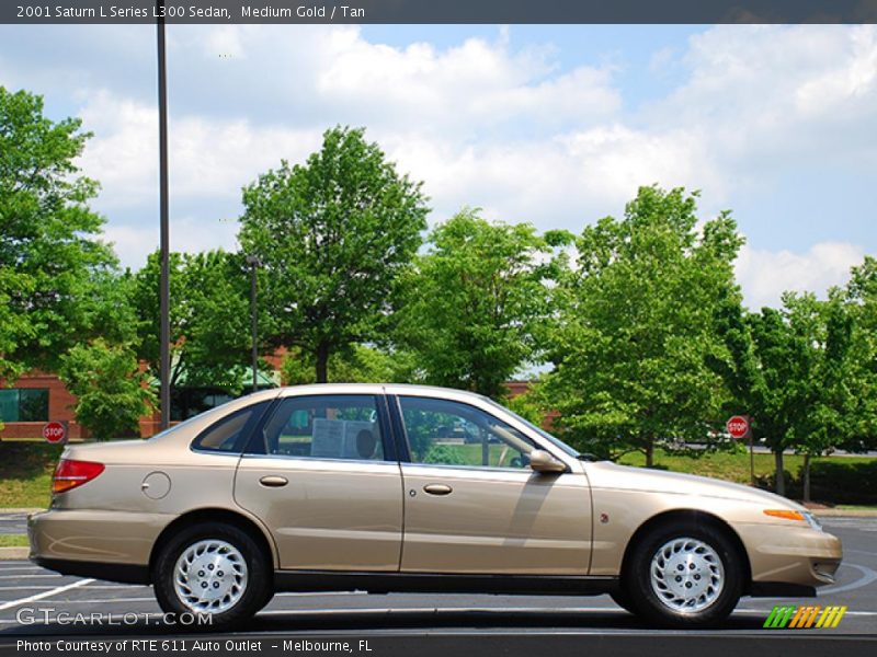 Medium Gold / Tan 2001 Saturn L Series L300 Sedan