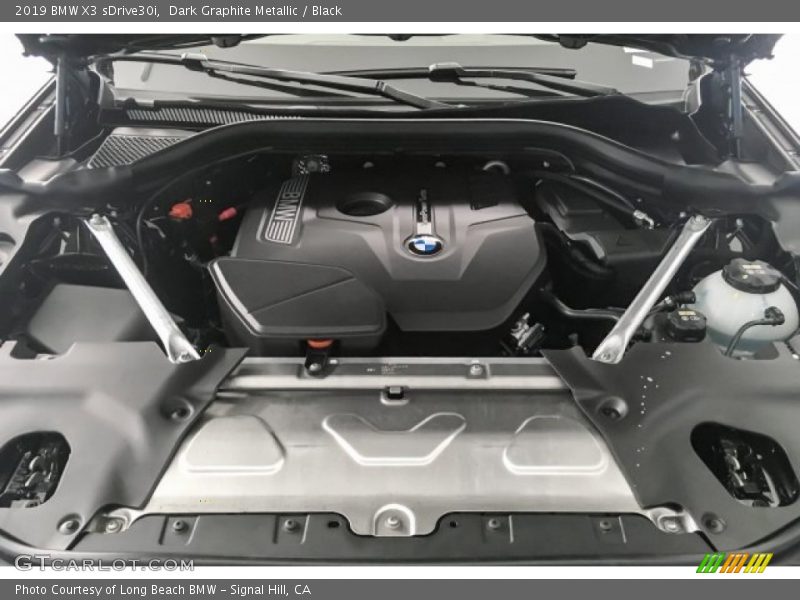 Dark Graphite Metallic / Black 2019 BMW X3 sDrive30i