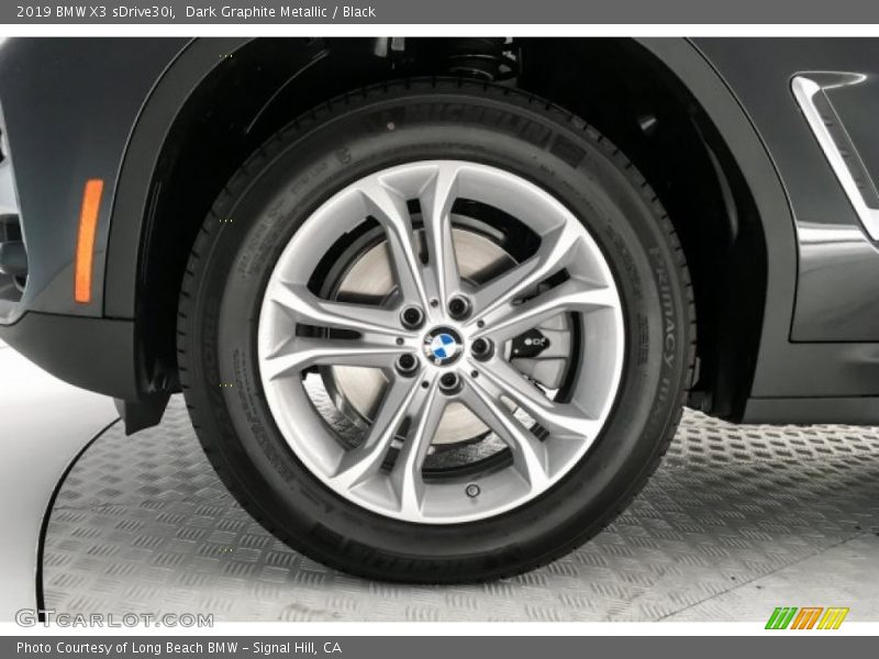 Dark Graphite Metallic / Black 2019 BMW X3 sDrive30i