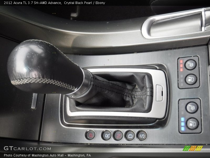 Crystal Black Pearl / Ebony 2012 Acura TL 3.7 SH-AWD Advance
