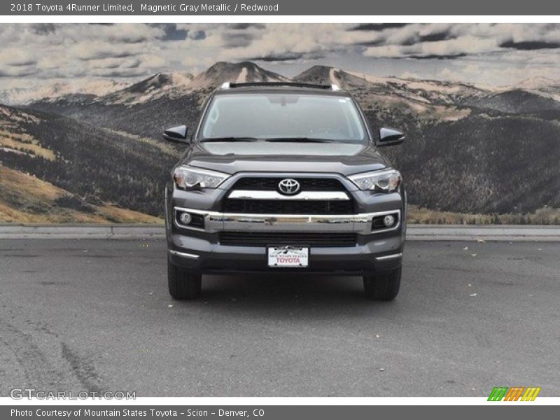 Magnetic Gray Metallic / Redwood 2018 Toyota 4Runner Limited