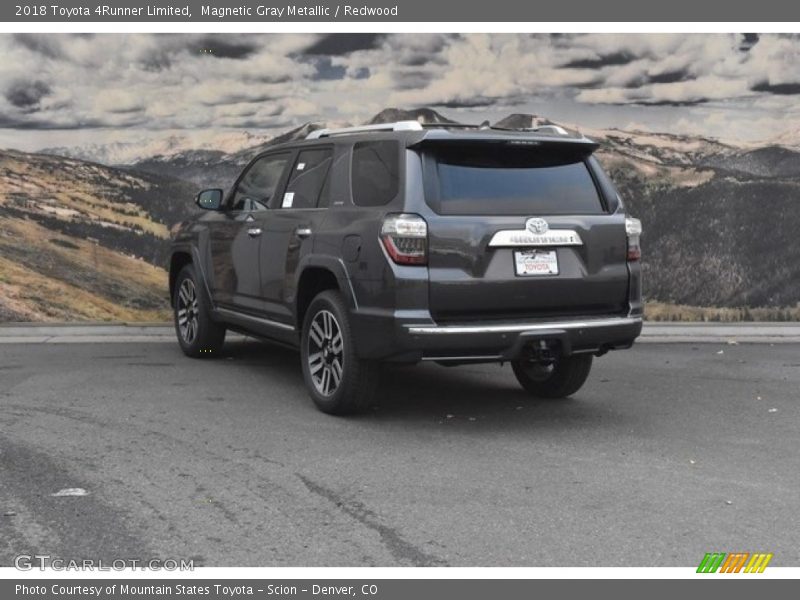 Magnetic Gray Metallic / Redwood 2018 Toyota 4Runner Limited