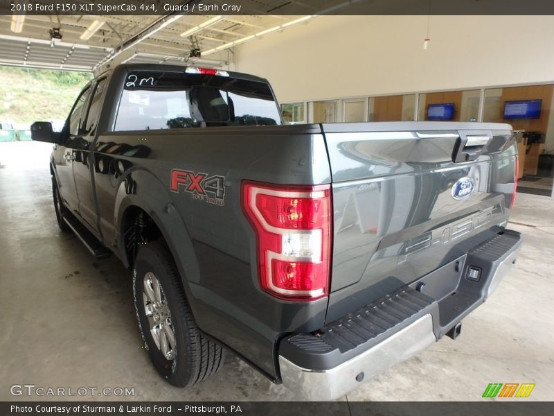 Guard / Earth Gray 2018 Ford F150 XLT SuperCab 4x4