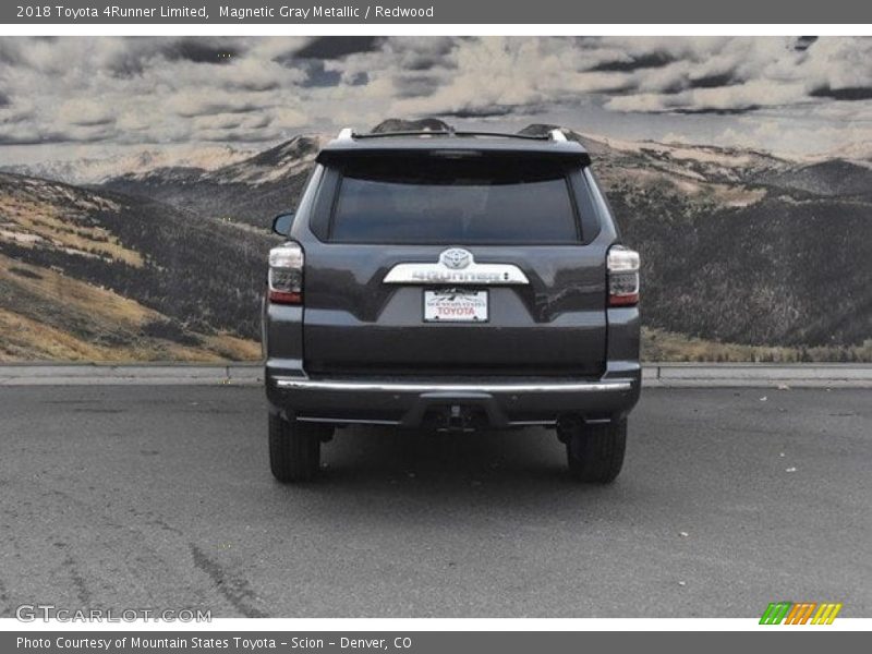 Magnetic Gray Metallic / Redwood 2018 Toyota 4Runner Limited