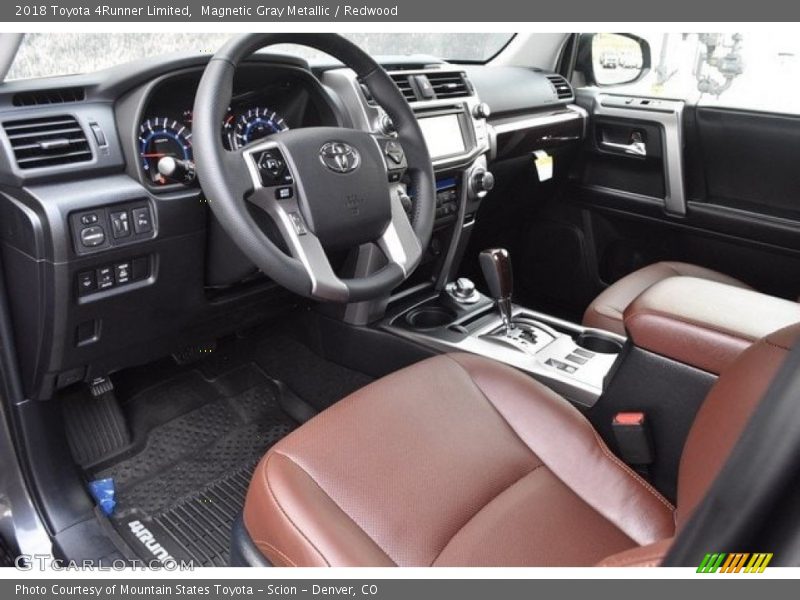 Magnetic Gray Metallic / Redwood 2018 Toyota 4Runner Limited