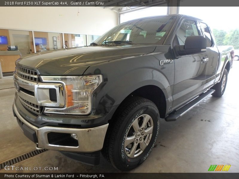 Guard / Earth Gray 2018 Ford F150 XLT SuperCab 4x4