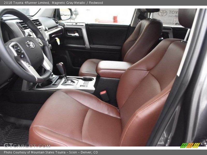Magnetic Gray Metallic / Redwood 2018 Toyota 4Runner Limited