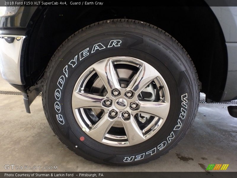 Guard / Earth Gray 2018 Ford F150 XLT SuperCab 4x4
