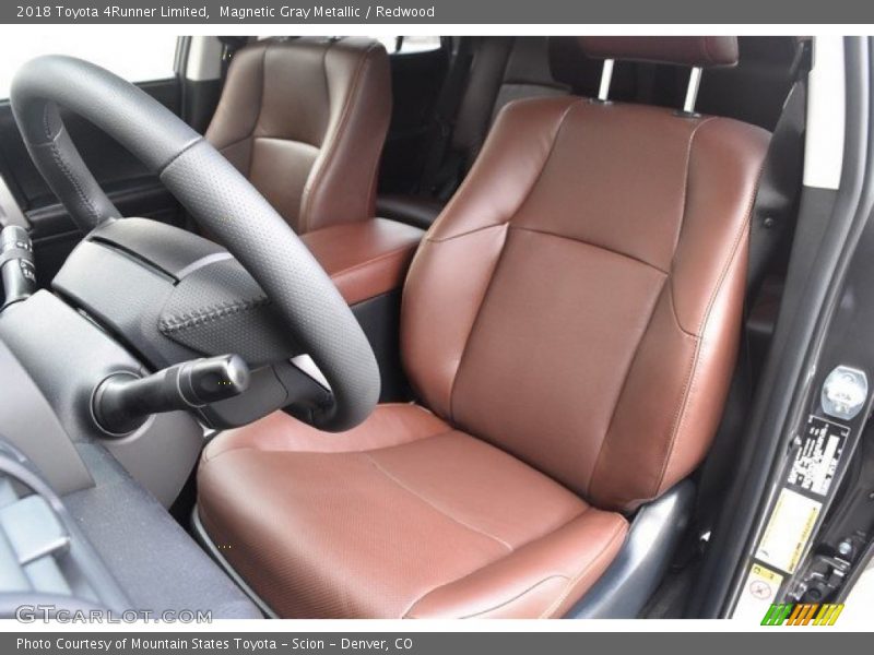 Magnetic Gray Metallic / Redwood 2018 Toyota 4Runner Limited