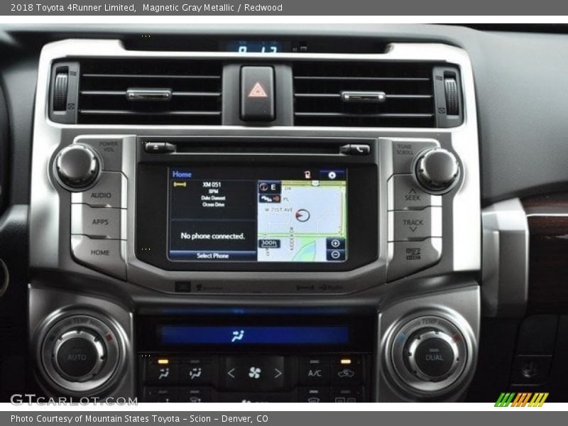 Magnetic Gray Metallic / Redwood 2018 Toyota 4Runner Limited